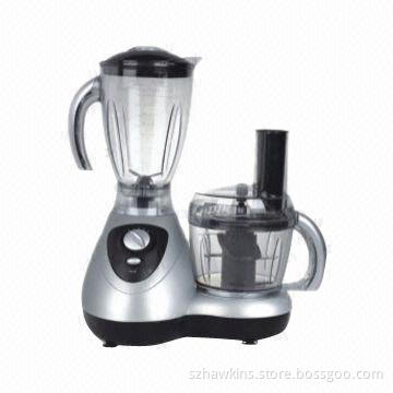 400W Multifunction Food Processor with 220 to 240V AC Voltage, Safety Locking System